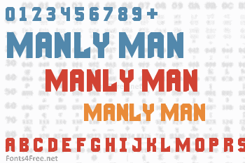 Manly Man Font