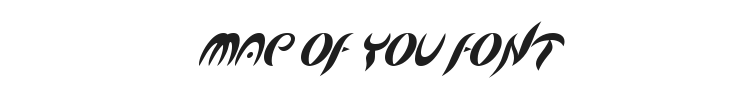 Map Of You Font