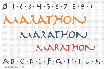Marathon Font