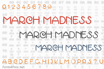 March Madness Font