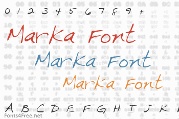 Marka Font