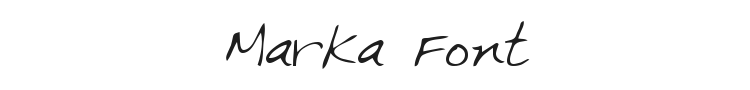 Marka Font