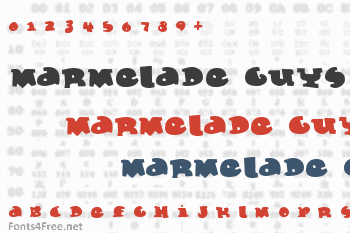 Marmelade Guys Font