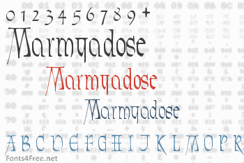 Marmyadose Font