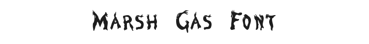 Marsh Gas Font Preview