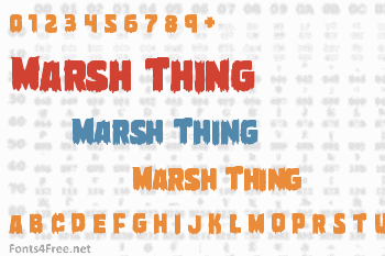 Marsh Thing Font