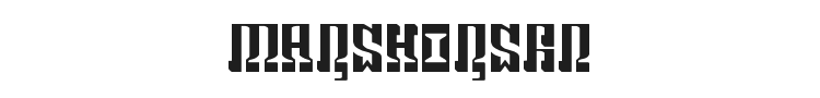 Marshorsbn Font Preview