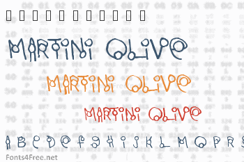 Martini Olive Font