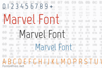 Marvel Font