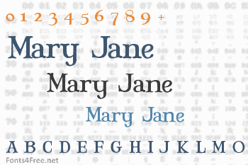 Mary Jane Font