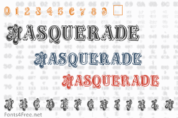 Masquerade Font