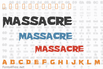 Massacre Font