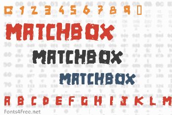 Matchbox Font