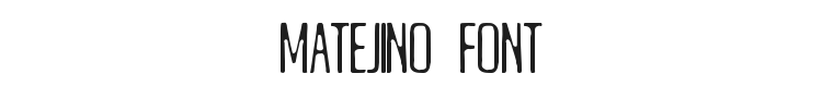 Matejino Font Preview