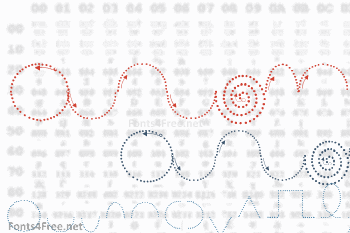 Maternellecolor Graphisme 2 Font