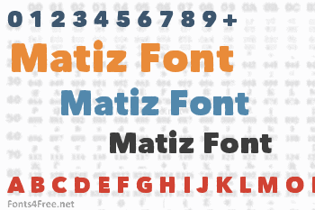 Matiz Font