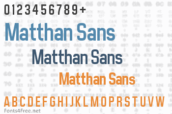 Matthan Sans Font