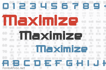 Maximize Font