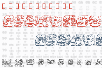 Mayan Font