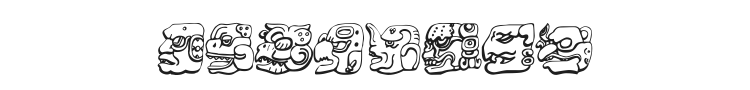 Mayan Font Preview