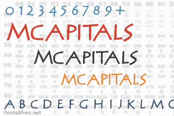 MCapitals Font