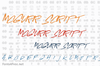 McGurr Script Font