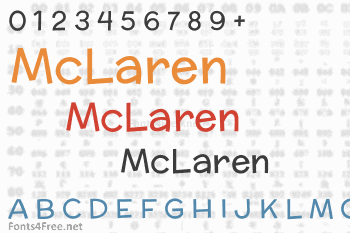 McLaren Font