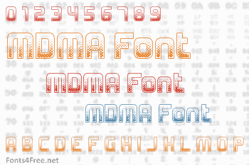 MDMA Font
