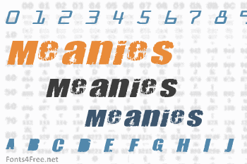 Meanies Font