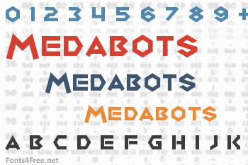 Medabots Font