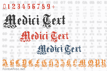 Medici Text Font