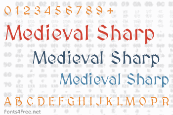 Medieval Sharp Font