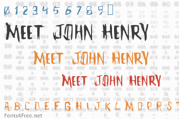 Meet John Henry Font