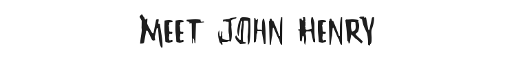 Meet John Henry Font