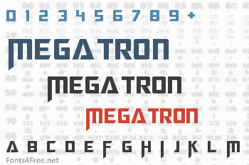 Megatron Font