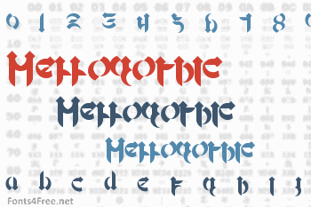 Mellogothic Font