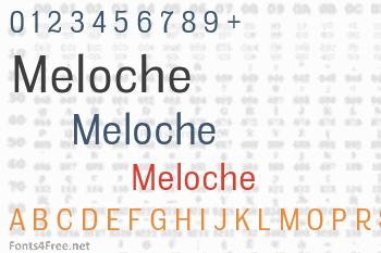 Meloche Font