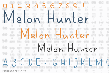 Melon Hunter Font