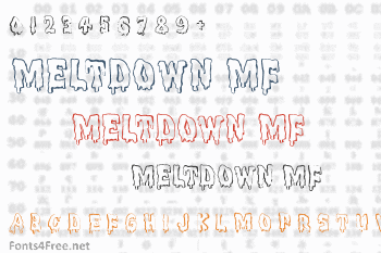 Meltdown MF Font