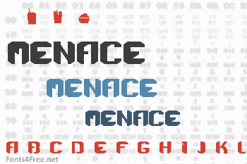 Menace Font