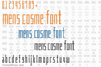 Mens Cosme Font