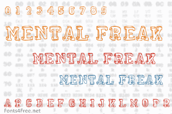 Mental Freak Font