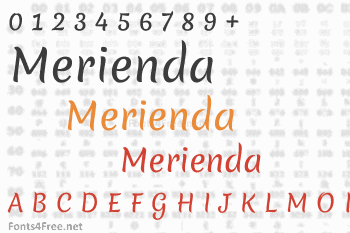 Merienda Font