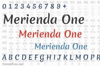 Merienda One Font