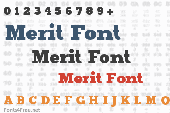 Merit Font