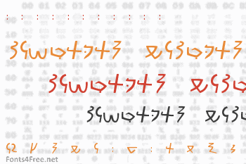 Meroitic Demotic Font