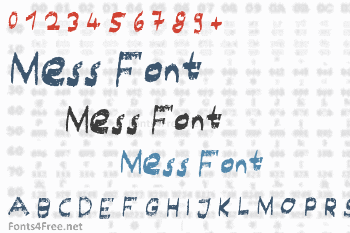 Mess Font