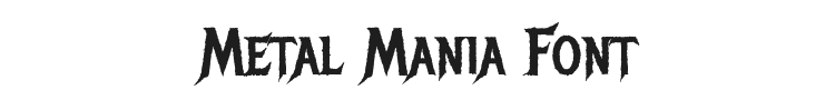 Metal Mania Font