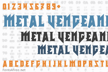 Metal Vengeance Font