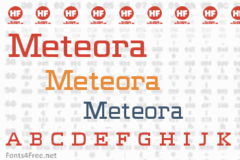 Meteora Font